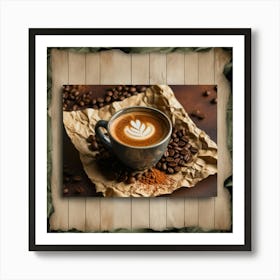 Coffee Latte Art Print