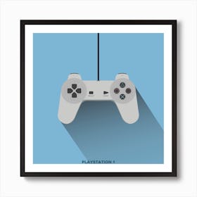 Joystick Playstation1 Art Print