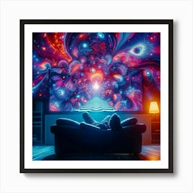 Psychedelic Painting Art Print