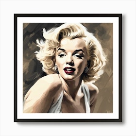 Marilyn Monroe N-27 - Large Pop Art Gicl, Arte digitale da Retne