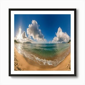 Hawaiian Beach Art Print