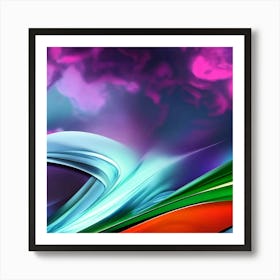 Abstract Painting 23 Art Print