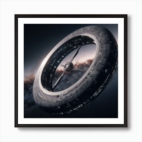 Spaceship 18 Art Print