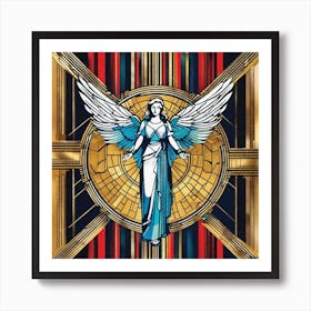 Angel Of The North Art Print