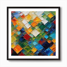 Abstract Painting 127 Art Print