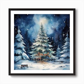 Winter Glow Art Print