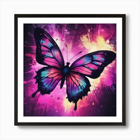 Butterfly Painting 311 Art Print