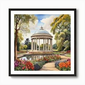 Southward Park London Parks Garden 7 Painting Art Prinr Art Print