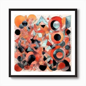 Abstract Painting 3 Art Print