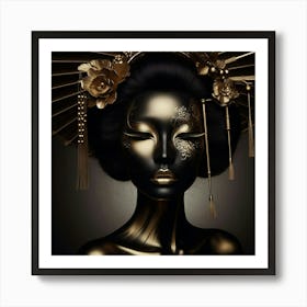 Geisha 198 Art Print