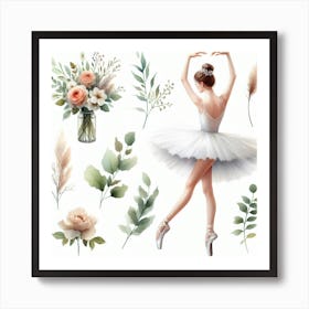 Ballet Art Print
