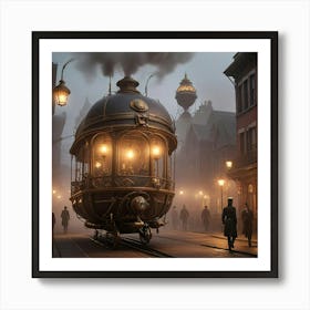 Steam Train 1 Art Print