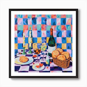 Il Gusto Italiano Trattoria Italian Food Kitchen Art Print