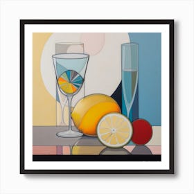 10morning Juice Art Print