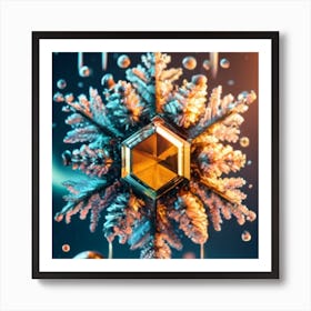 Snowflake 4 Art Print