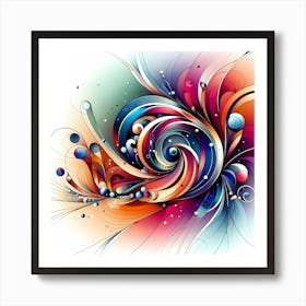 Abstract Painting 210 Art Print