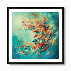 Koi Fish 17 Art Print