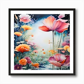 Poppies 2 Art Print