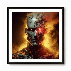Terminator 1 Art Print