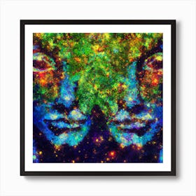 Beautiful Mystery of Universe Art Print