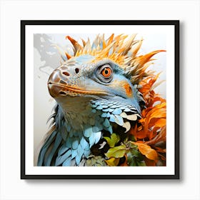 Iguana Art Print