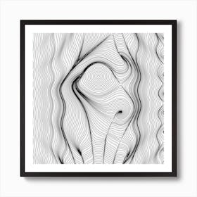 curlicue A Art Print