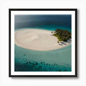 White Sand Island 1 Art Print