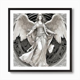 Angel 6 Art Print