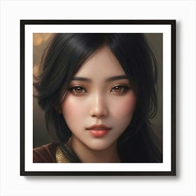 Enchanting Gaze Art Print