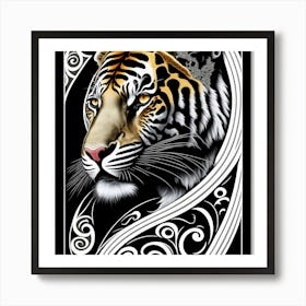 Tiger 01 Art Print