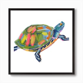 Painted Turtle 02 Art Print