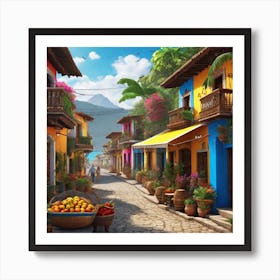 Colombian Festivities Ultra Hd Realistic Vivid Colors Highly Detailed Uhd Drawing Pen And Ink (36) Art Print