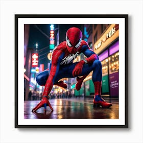 Spider-Man yyy Art Print