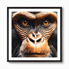 Chimpanzee 7 Art Print