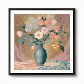 Flowers In A Vase Art Print