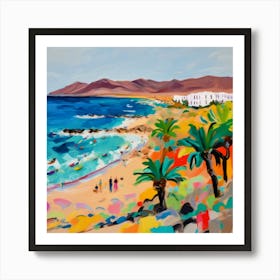 Fuerteventura Beach Art Print