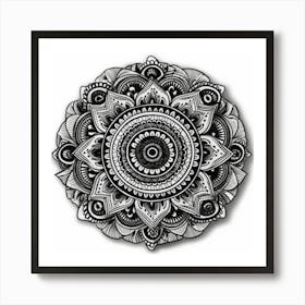 Mandala Art Print