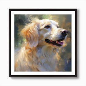 Golden Retriever Art Print