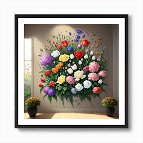 Flowers Smz Art Print