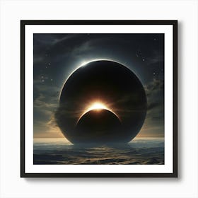 Default Total Clipse 0 (1) (1) Art Print