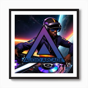 Audio Arcade Art Print