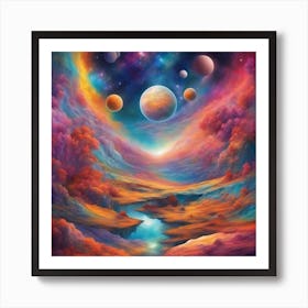 Cosmos 222 Art Print