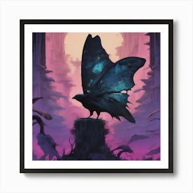 Fluttering Butterfly Art Print