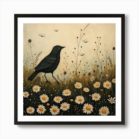 Bird Fairycore Painting 1 Art Print