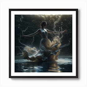 Underwater Dancer Art Print