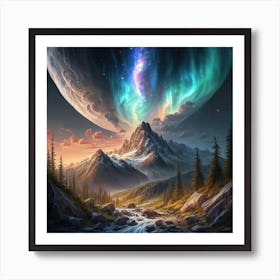 Aurora Borealis Art Print