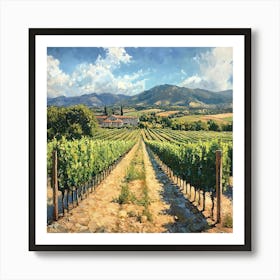 Winery 10 Art Print