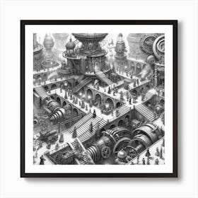 Victorian Fantasy 5 Art Print