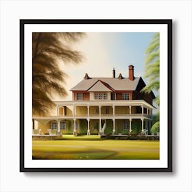 Country Home Art Print