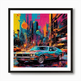 Saturday Night Art Print